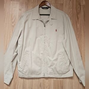 Polo by Ralph Lauren Cream Lightweight Shirt Jacket